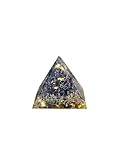 Generisch Orgonit-Pyramide zum Verschenken - Wunschpyramide mit Amethyst, Schneequarz oder Aventurin inkl. Manifestationskärtchen. Originales Orgonit nach Wilhelm Reich (Amethyst)
