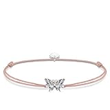 Thomas Sabo Damen Armband Little Secret Schmetterling 925er Sterling Silber LS082-640-7-L20v