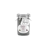 Candle Factory Baby Jumbo Duftkerze aus pflanzlichem Stearin im hitzebeständigen Glas der Marke Weck®, bis zu 24h Brennzeit, Duft: Zirbe
