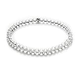 Bergkristall Armband - Edelstein-Armband - Kugel-Armband 4mm - Perlenarmband (Bergkristall)