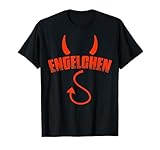 Engelchen Engel Teufelchen Teufel Kostüm Halloween Geschenk T-Shirt