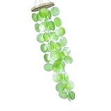 ZIDDAR Farbige Capiz Muscheln Windchimes Für Die Gartendekoration Verbessert Die Dekoration Freien Mit Beruhigenden Geräuschen
