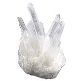 Nupuyai Natürliche Bergkristall Druse Rohstein Unregelmäßig Kristall Cluster Drusenstück Reiki Heilstein Dekoration