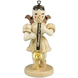 Blank Kurzrockengel mit Bassklarinette, Natur - 6,6 cm