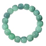 CATOR Jade armband echtes Edelstein Perlen Armband - Natürliche Chakra Power Steine, Stretch Design, jade stein 10 mm