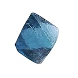 Erliway Natürliche Blaue Fluorit Oktaeder Steine 0.59-0.8' Rohe Raue Fluorit Edelstein Kristall Quarz Edelstein Rhombus Kristalle für Brunnen Home Dekoration Reiki Chakra Meditation