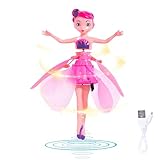 Taechalingo Fliegende Fee,Sky Dancers Flying Princess,Fliegende Puppe,Fliegende Puppe Fee,Schwebende Fee,Geeignet für Mädchen im Alter von 3–5 Jahren, Spielzeuggeschenk zum Kindertag