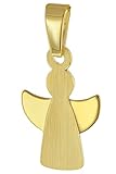 trendor Engel-Anhänger Gold 333/8 Karat für Damen und Kinder liebevoller Goldanhänger, Engelanhänger für Frauen und Kids, toller Goldschmuck 51799