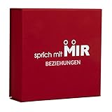 Spricht mitMIR - Erzählt Euch Mehr Paar minuten - Kartenspiel & Fragen für paare Geschenk - Fragen für Partner zum Valentinstag, Jahrestag für Erwachsene neue Edition