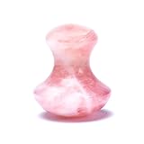 Pilzform Massagestein Rosenquarz - 4x3.5cm