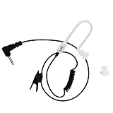 PROMAXPOWER Ohrhörer Schallschlauch 3,5 mm 1 Pin nur Hören, Kompatibel mit Lautsprechermikrofonen, Transceivern und ähnlichen Geräten mit Einer 3,5 mm Buchse, Headset Funkgerät für WalkieTalkie