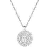 Uralter Sonnengott Halskette Apollo der Gott der Sonne Anhänger Talisman Halskette Edelstahl Schutz Amulett Schmuck Geschenk