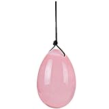 Healifty Yoni Ei Jade Ei für Kegel Übung Rosa Natürlichen Kristall Beckenboden Muskel Massage Ball für Frauen 3X2x2cm