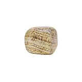 Aragonit Trommelstein | Braun, beige & gelb | Palmstone | Handschmeichler | Hochglanzpoliert | 100% natürliche Herkunft | Hochwertige Edelstein-Deko | firstonthesun® (1 Stein [2cm-4cm])