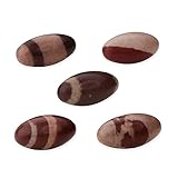 NKlaus 5X Shiva Lingam ca. 3cm heiligen Symbol spiritueller Verbundenheit Meditation 14926