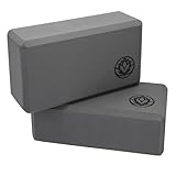 2 x Yoga Block VonBueren | 22 x 12 x 7,5 cm je Yogablock | Yogablöcke für Damen und Herren aus EVA | Klötze für Pilates