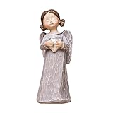 Schutzengel Figur, Engel Des Gebets, Handgeschnitzte Betende Engel Skulptur Ermutigung Geschenk, Heimdekoration Geschenk Weihnachts Geschenk Zum Zeigen Von Liebe, Trauer, Freundschaft Oder Gebet