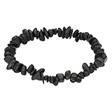 Lebensquelle Plus Schungit Splitterarmband | Hochwertiges Edelstein Armband