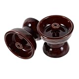 MAGICLULU 2 Stück Teiliges Keramik-öllampen- Handgefertigter Buddhistischer Opferkerzenhalter Traditioneller Indischer Öllichtständer Dekorativ für Diwali Festliche Wohnkultur Vielseitig als