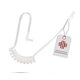 LIFE IS SIMPLE Schallschlauch mit Bajonettverschluss für die Befestigung an Halteklammer (Funkgerät Zubehör)