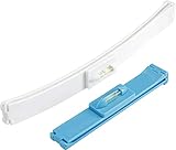 Creaclip, Witbicg Haare Spitzen Schneiden haarschneidehilfe schablone pony schneiden hilfe Haarschnitt Set, Haarschnitt-Clip, Haarschnitt-Anleitung, Fortgeschrittener Friseur-Assistent, Blau(2-Teilig)