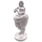 Abnehmende Göttin Harz 7 Cm |Gewichtsverlust Göttin Statue | Statue Wohnzimmer Skulptur Fat Lady Figur Yoga Lady Figuren Kreative Frau Harzskulptur Für Schönheitssalon, Gesundheitshalle Geschenke