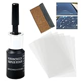 Generisch Steinschlag Reparaturset Windschutzscheibe, Nano Glas Reparatur Set, 3ml Glasreparaturflüssigkeit, Windschutzscheibe Reparaturset