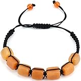 SREFGAS Gelb Chakra Armband für Damen Herren Topas Echte Steine Regenbogen Armbänder Natürliche Heilsteine Armband Natural Stones Beaded Bracelet 1 stk