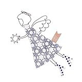 Good old Friends Fliegende Engel Blau Gepunktete Schuhe