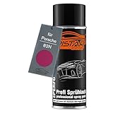 TRISTARcolor Autolack Spraydose für Porsche 82N Sternrubin Basislack Sprühdose 400ml