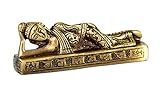 Esplanade Beste Qualität Messing Buddha - Schlafen Liegender Buddha - Messing Metall Statue Figur Idol | Tibetisch-buddhistische Statue Messing Idol - Buddha Statue
