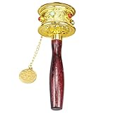 Gebetsrad – Heiliges Wohndekor, handgefertigtes tibetisches Gebetsrad | Buddhistischer Mantra-Spinner, Handlich Ausgezeichnetes tragen Meditationsaccessoire, spirituelles Ornament, Altardekoration