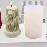 Kerzenform Silikon,3D drei Göttinnen Figur Statue Harzform, Kniende Gebets Körper Torso Kerze Form, Gießen Kerze Zum Gießform DIY Handgemachte Kerzen, für Gips DIY Craft hausgemachte Seifenstatue