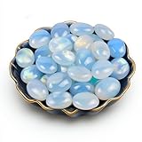 SigMntun Opal Trommelsteine 2.0 cm, 170 g – polierte Edelsteine, natürliche Kristalle & Heilsteine, Halbedelsteine, bunte Glückssteine für Chakra, Deko & Mineralien Set