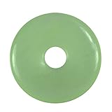 Lebensquelle Plus China-Jade Edelstein Donut | Ø 30 mm Anhänger