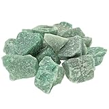 Wassersteine 300g | 100% naturbelassene Edelsteine Heilsteine | Echte unbehandelte Rohsteine für Edelsteinwasser Lebensquelle Plus (Aventurin, grün)