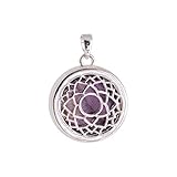 Berk Symbolschmuck, Kronen-Chakra Anhänger, 1 Stück