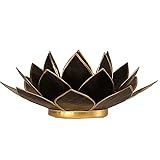 Lotus Atmospherisches Licht schwarz - 13.5 cm