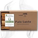 rooted.® Das Original Palo Santo - Indianisches [RÄUCHERHOLZ] aus Peru - Heiliges Holz -100% kontrollierte und nachhaltige Ernte - Meditation und Reinigungsrituale