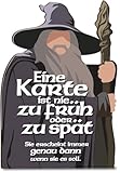 Geburtstagskarte lustig Gandalf Karte Holzkarte - Geburtstagskarte - Lustige Geburtstagskarte, Witzige Geburtstagskarte, Lustige Karten, Geschenkkarte, Karten, Lustige Karte, Lustige Geburtstagskarten