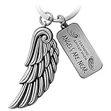 FABACH Engelsflügel Schlüsselanhänger Wing - Glücksbringer Schutzengel Feder Engel Schlüsselanhänger Flügel - Engelsflügel Anhänger Flügel - Feathers Appear When Angels Are Near
