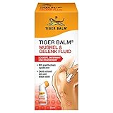 TIGER BALM MUSKEL & GELENK FLUID - Pflegende Einreibung, lockert, entspannt und regeneriert - inkl. Applikator mit 90 ml