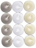 SPAAS 24 Duft-Teelichter Farben sortiert, ± 4,5 Stunden - White Cake Vanilla
