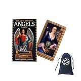 Generisch Einfluss der Engel Tarot ​Karten,Influence of The Angels Tarot ​Cards,with Bag,Card Game,Wahrsagerei