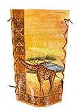 Stimmungslicht 'Giraffe in der Steppe'