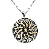 Apollo Talisman Sonnengott Titan Stahl Herren Halsketten Anhänger Punk für Freund Männlich Hip Hop Rock Schmuck Kreativität Geschenk