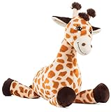 Schaffer 5563 Plüsch-Giraffe Bahati, Braun,Höhe - 36 cm