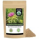 Mariendistel Pulver 500g von Alpi Nature, Mariendistelsamen gemahlen, Mariendistel Samen gemahlen