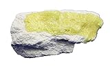 Steinfixx Schwefel Edelstein I Rohstein I Sulphur I Sulfur I Heilstein I Baja Mexiko (700-1000gr)