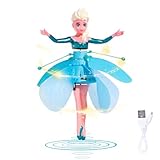 Taechalingo Fliegende Fee,Sky Dancers Flying Princess,Fliegende Puppe,Fliegende Puppe Fee,Schwebende Fee,Geeignet für Mädchen im Alter von 3–5 Jahren,Spielzeuggeschenk zum Kindertag